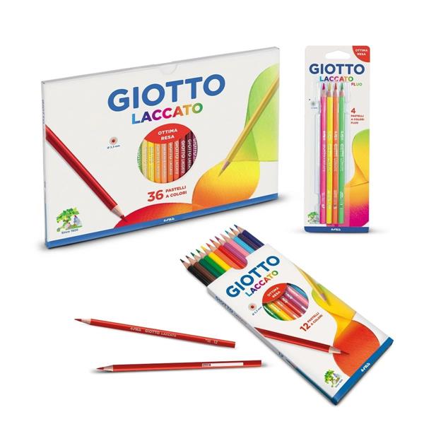 Pastelli Giotto Laccato 12Pz