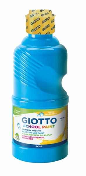 Tempera Pronta Giotto 250Ml Cyan