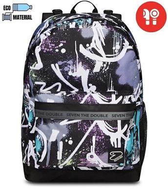 REVERSIBLE BACKPACK GRS EARPHONES WIRELESS SEVEN COLOURBLOB/