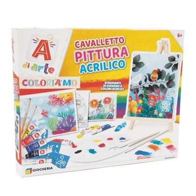 A di ARTE - Set Pittura con Cavalletto