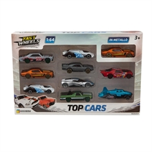 FAST WHEELS - Conf.8 Auto NO Retrocarica Die Cast 1:64