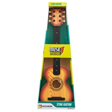 MUSIC MANIA - Star Guitar Chitarra in Simil-Legno cm.65