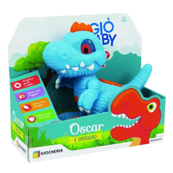 GIO' BABY - OSCAR Dinosauro Parla e Ripete con suoni e Occhi Lum