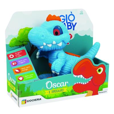 GIO' BABY - OSCAR Dinosauro Parla e Ripete con suoni e Occhi Lum