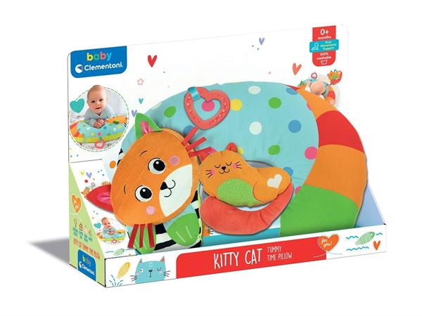 Kitty Cat Tummy Pillow Baby Clementoni