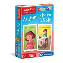 SAPIENTINO MONTESSORI CARTE AIUTAMI A FARE DA SOLO.