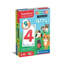 SAPIENTINO MONTESSORI - CARTE NUMERI TATTILI.