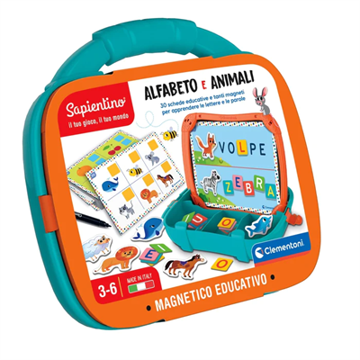 Valigetta Magnetica Alfabeto e animali Educ games