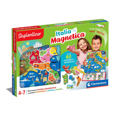 Geo Puzzle Magnetico Italia Educ games