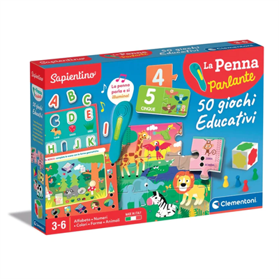 La Penna Parlante 50 Giochi Educativi  Sapientino