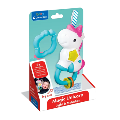 Sonaglino Unicorno Interattivo Baby Clementoni