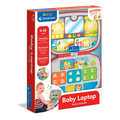 Baby Laptop Amici Animali Baby Clementoni