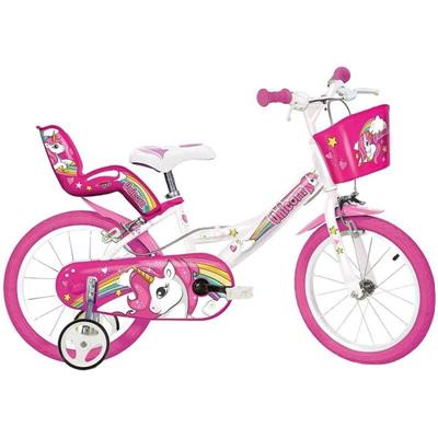 Bicicletta Dino Unicorn Misura 16..