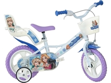 Bicicletta Dino Snow Queen Misura 12..