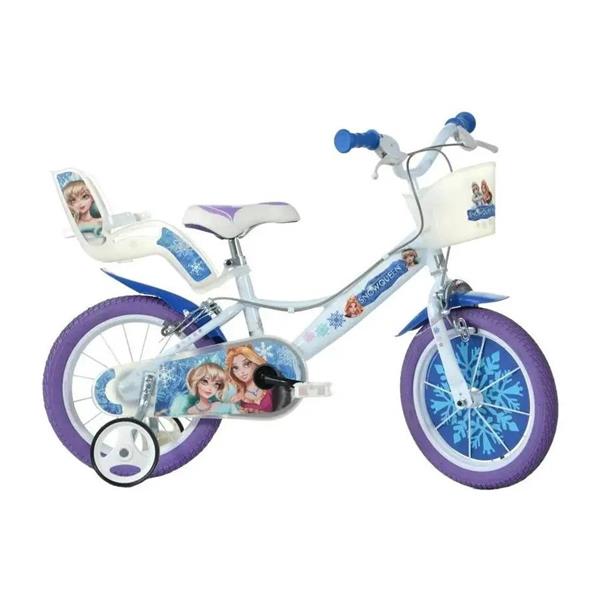 Bicicletta Dino Snow Queen Misura 16..