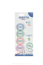 Blister 4 Giotto Gomma