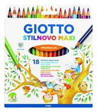 Pastelli Giotto Stilnovo Maxi 24Pz