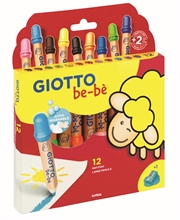 Astuccio 12 Matitoni Giotto Bebe