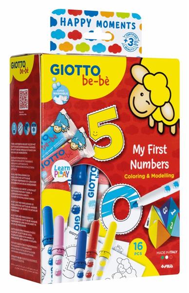 Giotto Bebe Happy Moments My First Numbers