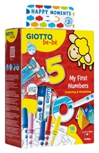 Giotto Bebe Happy Moments My First Numbers