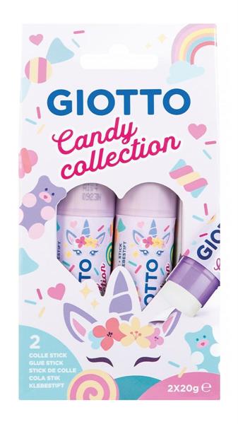 Colla Stick Giotto 20Gr. Astuccio 2Pz Candy Collection