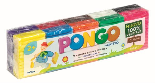 Pongo 500Gr 10 Colori Assortiti