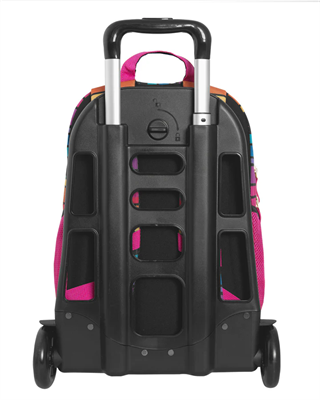 ZAINO ORGANIZZATO TROLLEY STACCABILE RAINBOW HIGH..