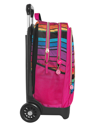 ZAINO ORGANIZZATO TROLLEY STACCABILE RAINBOW HIGH..