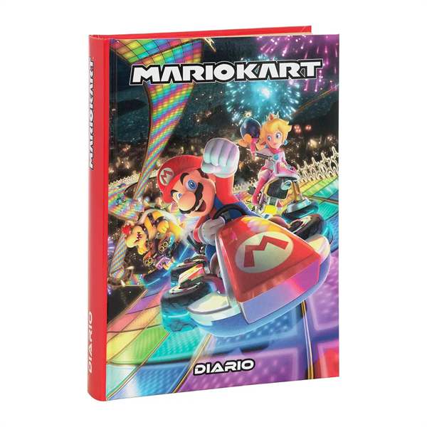 DIARIO 12MM STD ROSSO MARIOKART..