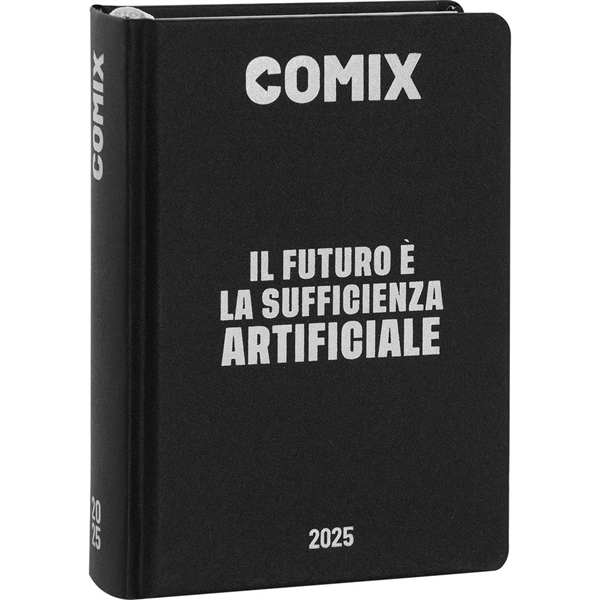 Agenda Comix 16M Mini Black&Silver..