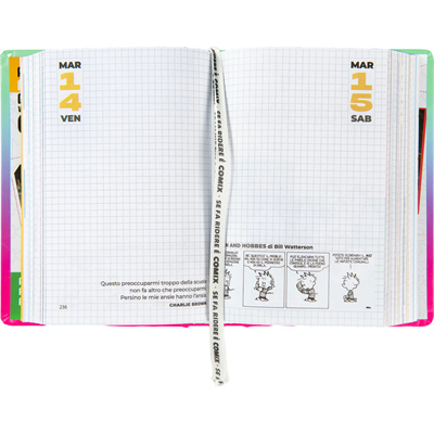 Agenda Comix 16M Mini Pastel Grade..