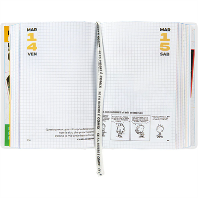 Agenda Comix 16M Mini White..