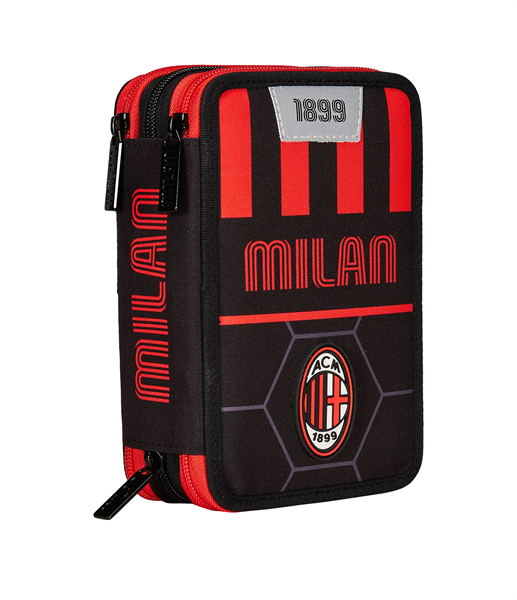 Astuccio 3 Zip Milan Path Of Victory..