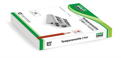 Temperino Metallo 2 Fori