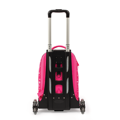 Barbie 24 Zaino Trolley 3 Ruote 2In1 Estensibile Round Smart-Cli