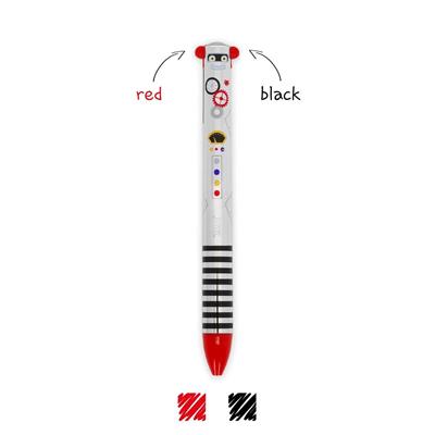 Two Colour Ballpoint Pen - Clickeclack - Robot