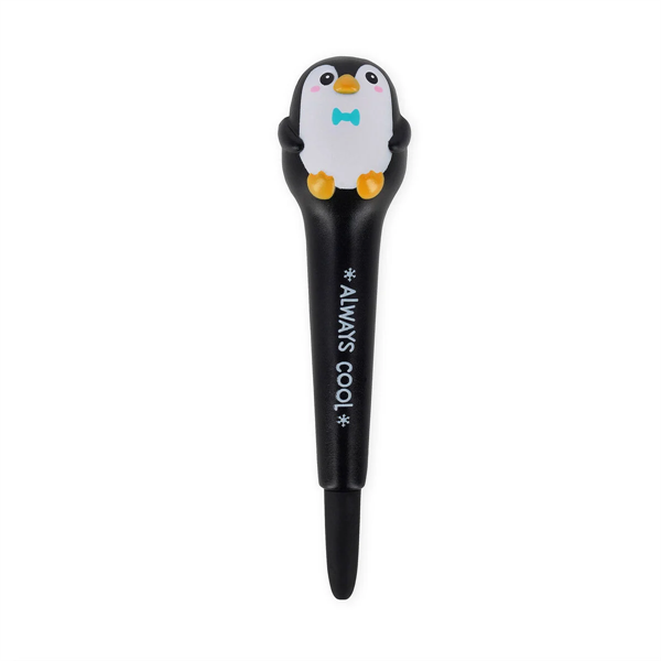 Squishy gel pen - squeezies - penguin